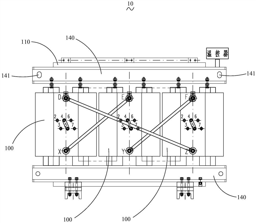 High-voltage winding and dry-type transformer