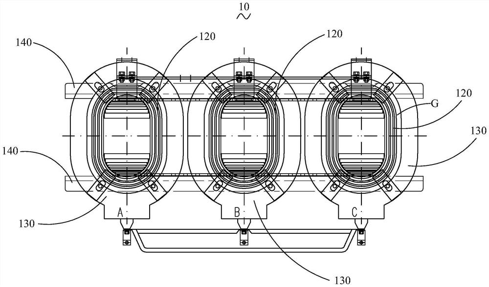 High-voltage winding and dry-type transformer