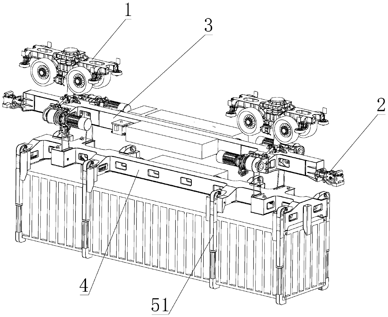 Frame and air transportation vehicle