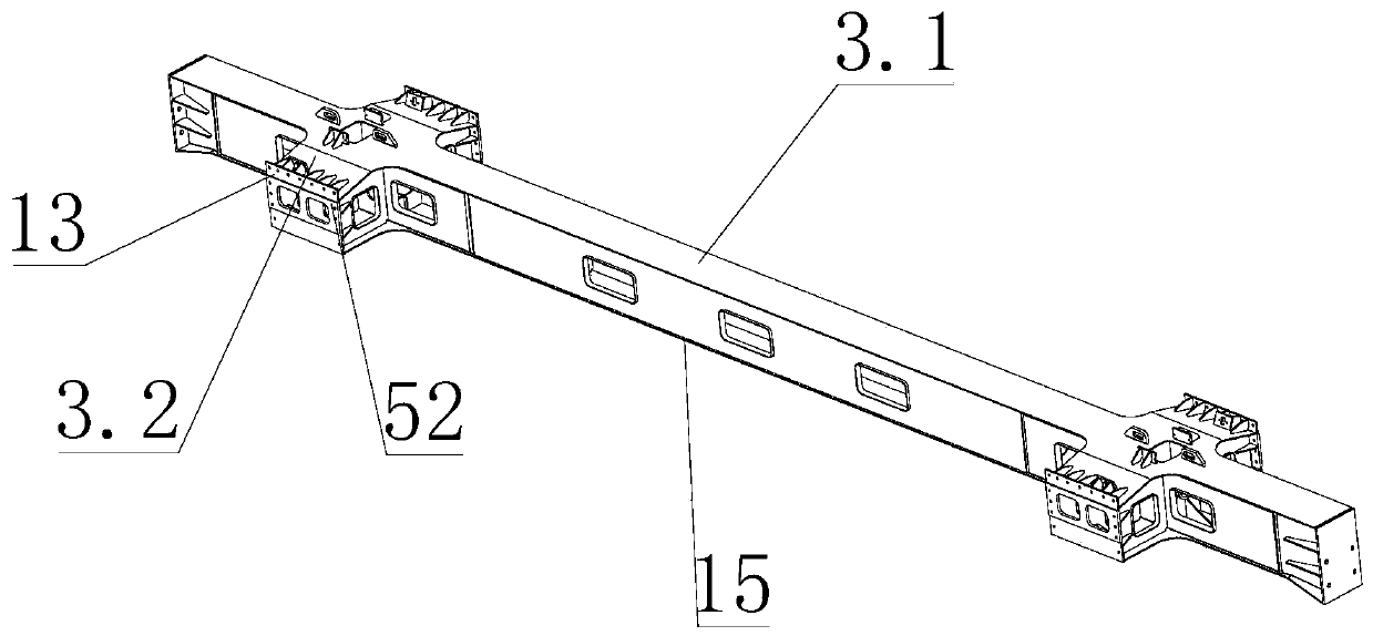 Frame and air transportation vehicle