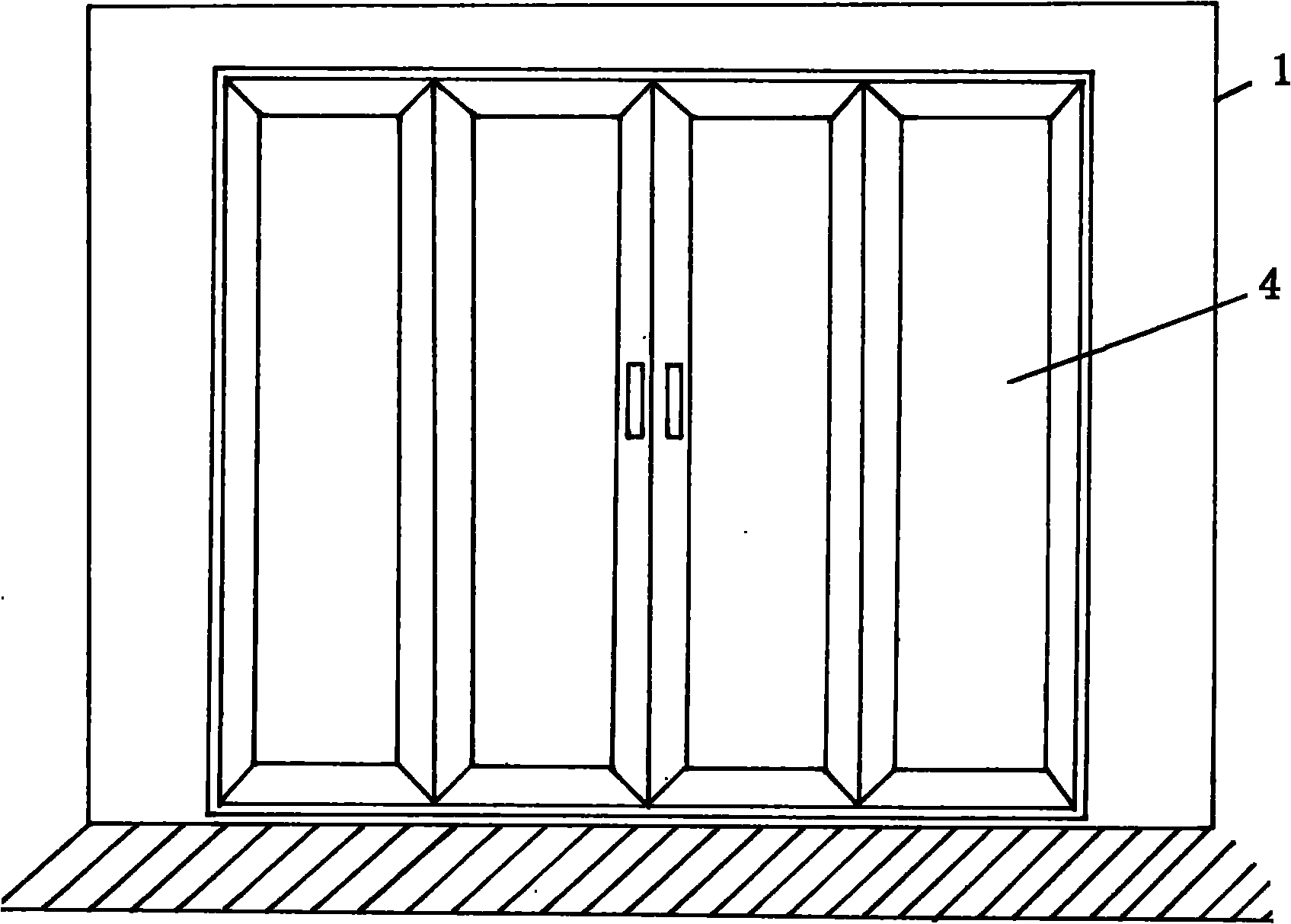 Fully-closed working chamber for vehicle sterilization, disinfection and deflavour