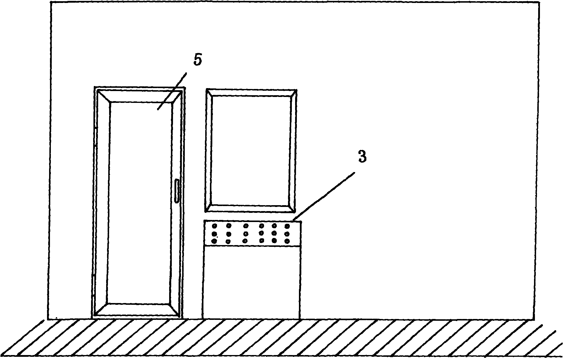 Fully-closed working chamber for vehicle sterilization, disinfection and deflavour