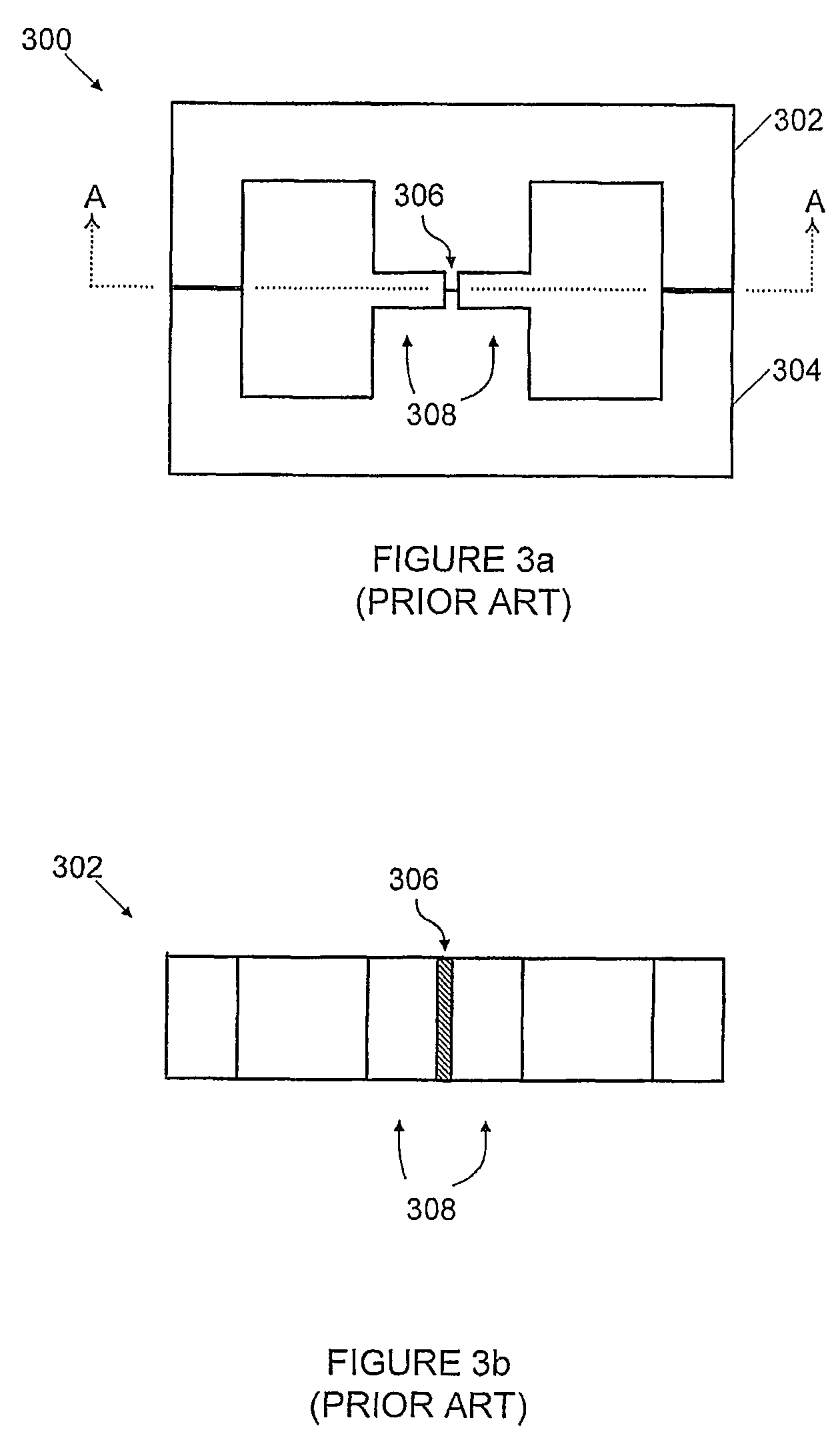 Crossed gap ferrite cores