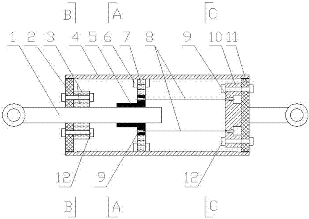 Displacement rotation amplifying type shape memory alloy damper