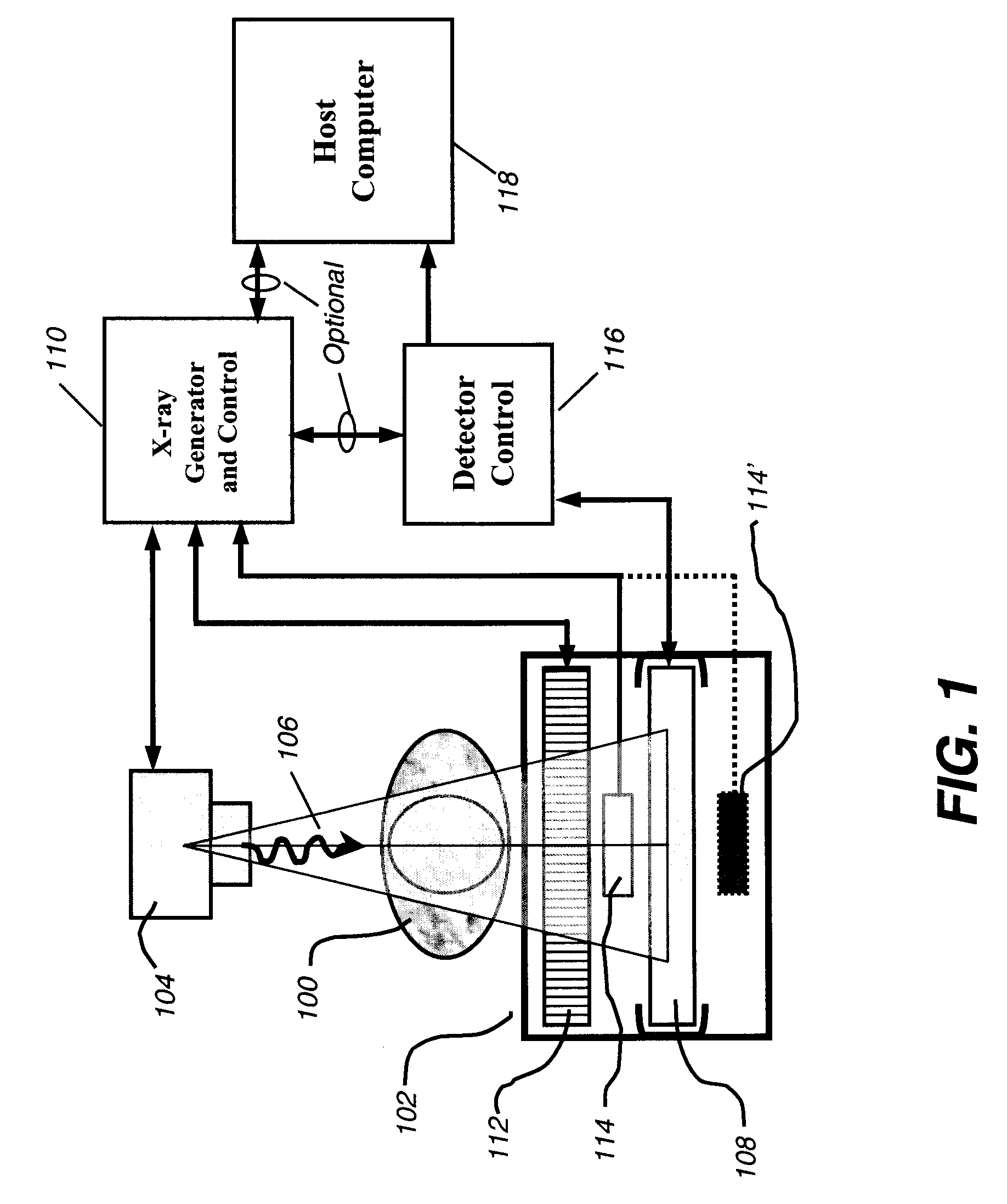 Retrofit digital mammography detector