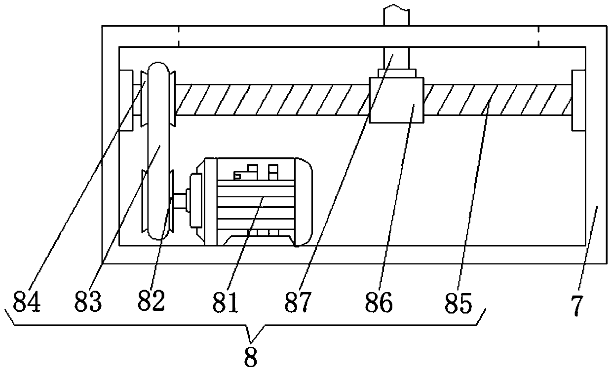 A stirring device with anti-clogging function in bridge engineering application