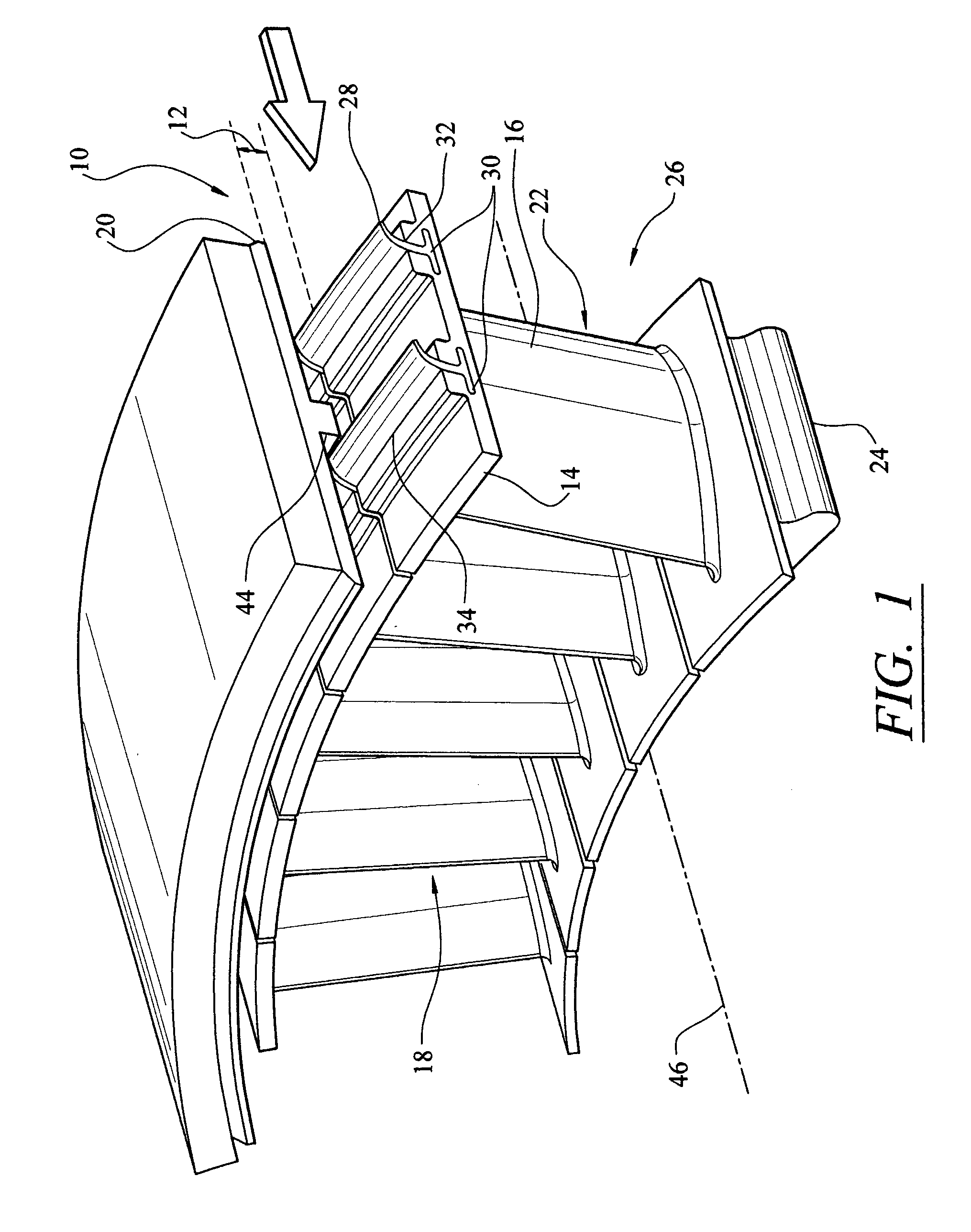 Turbine blade tip clearance control device