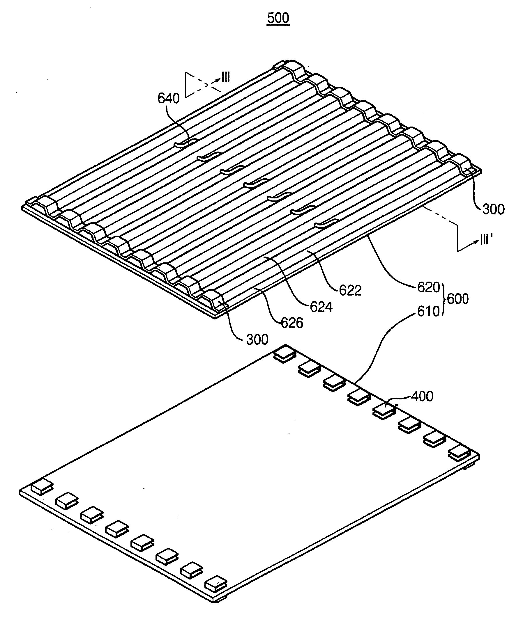 Flat-type light source and liquid crystal display device having the same