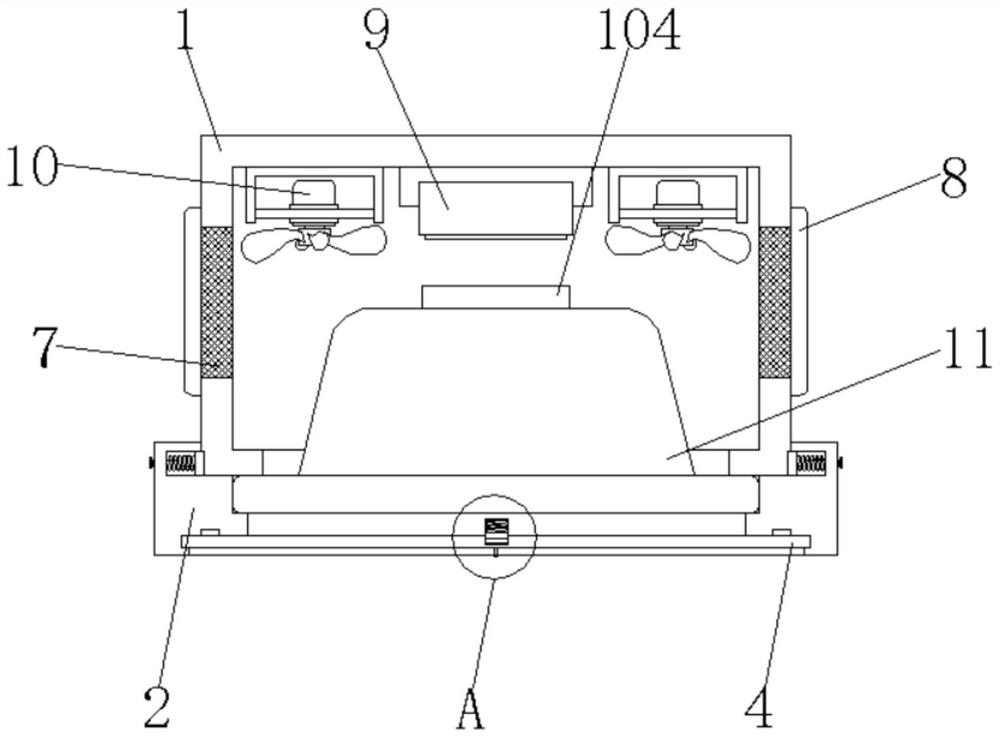 Intelligent control panel with protection function