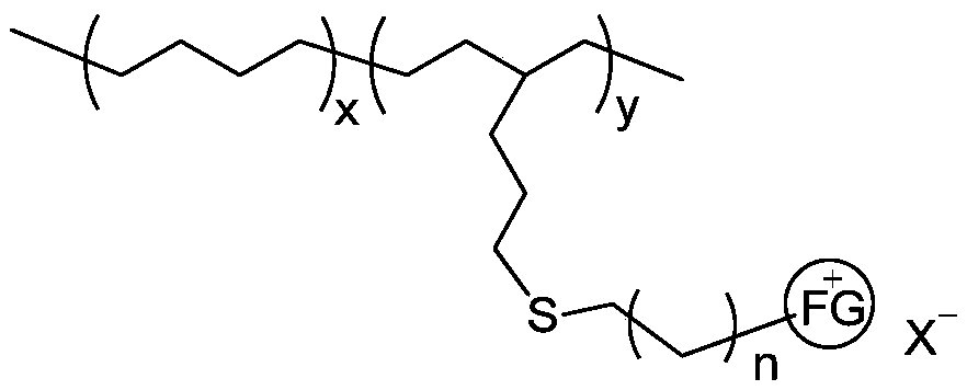 Polyolefin anion exchange membrane based on block structure and preparation method thereof