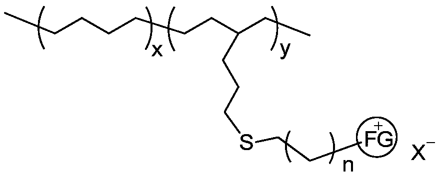 Polyolefin anion exchange membrane based on block structure and preparation method thereof