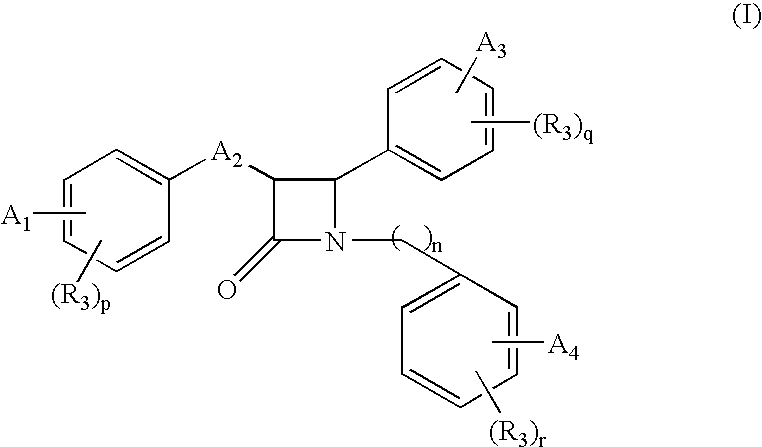 Β-lactam compounds process for reproducing the same and serum cholesterol-lowering agents containing the same