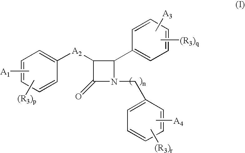 Β-lactam compounds process for reproducing the same and serum cholesterol-lowering agents containing the same