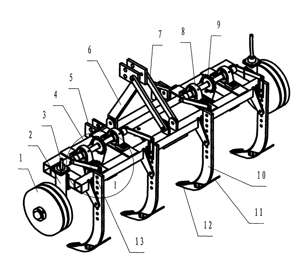 Vibration subsoiler