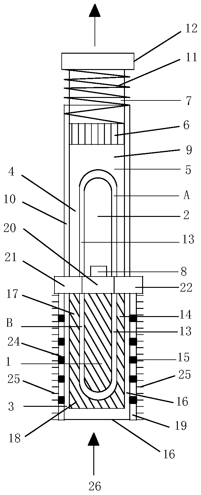 Laser-induced photothermal expansion drive device