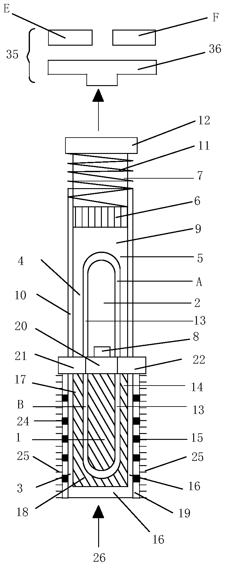 Laser-induced photothermal expansion drive device