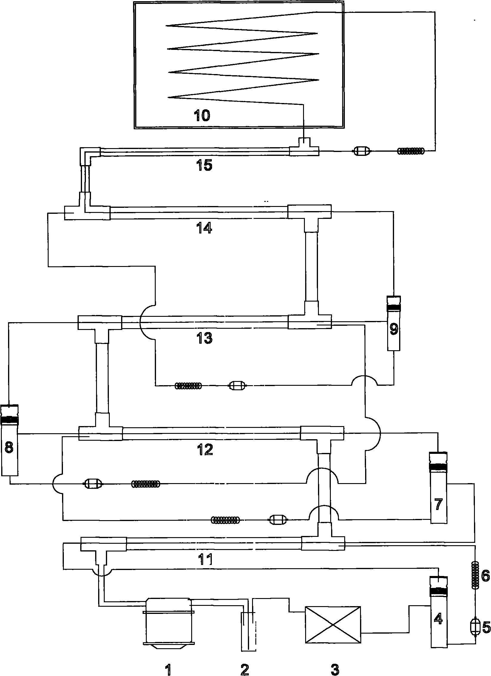 Mixed refrigerant suitable for 120-150K cryogenic temperature region