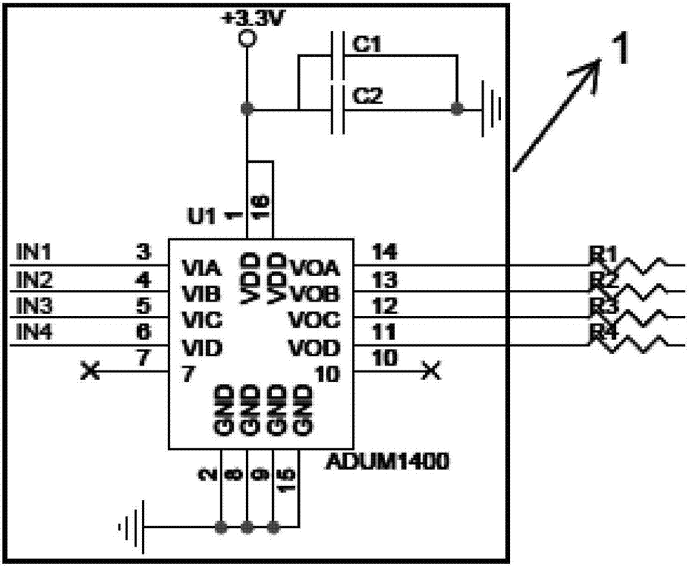 Control device for ultrasonic planar array probe