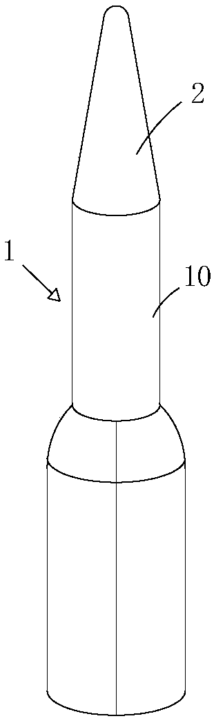 A recoverable main booster