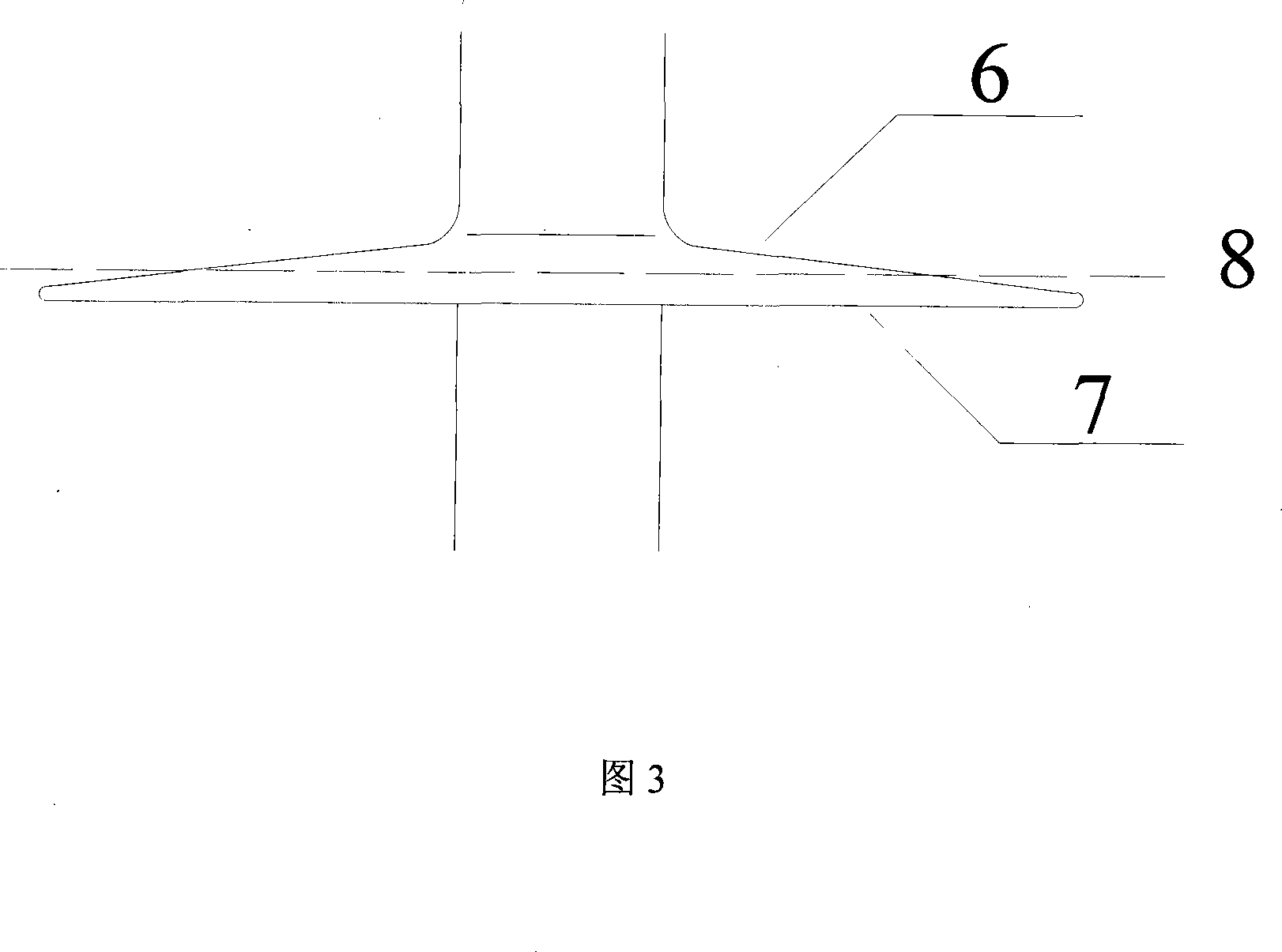 Umbrella-shaped structure for combined insulator of high altitude ice-covering area