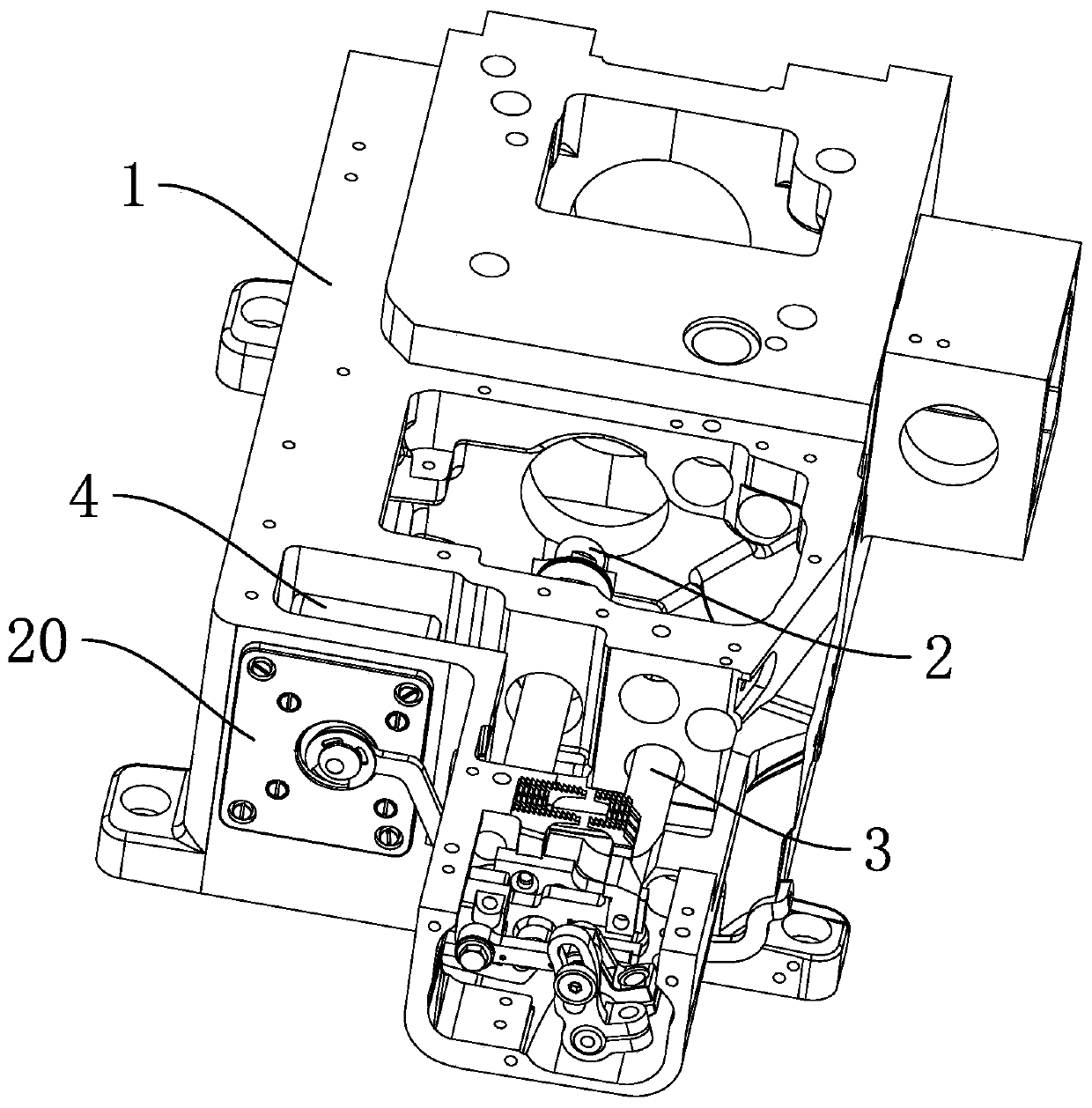 Stitch length adjusting structure of sewing machine