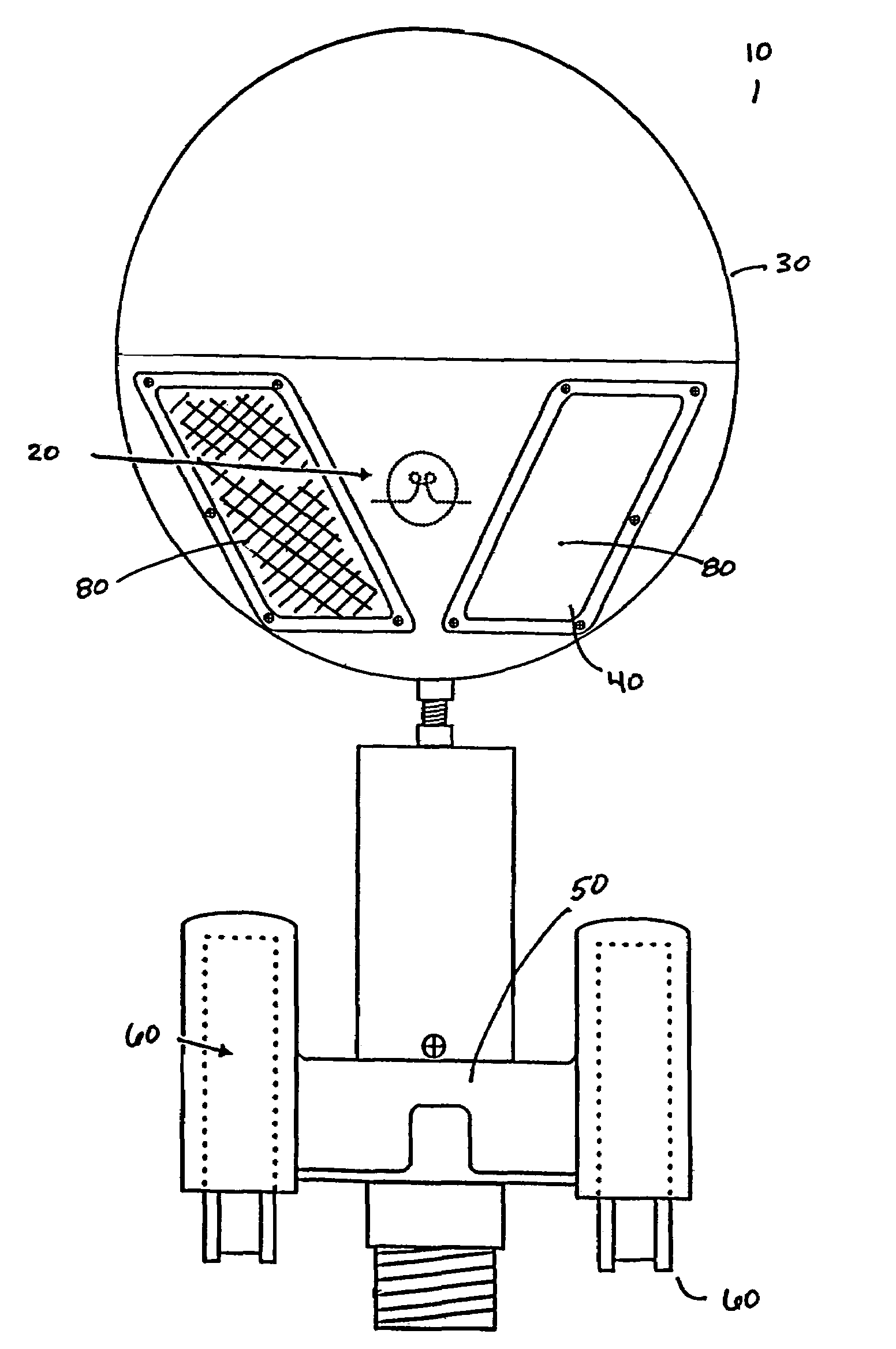 Flagpole beacon