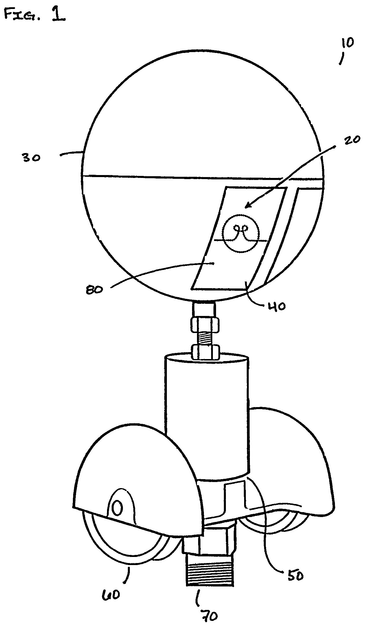 Flagpole beacon