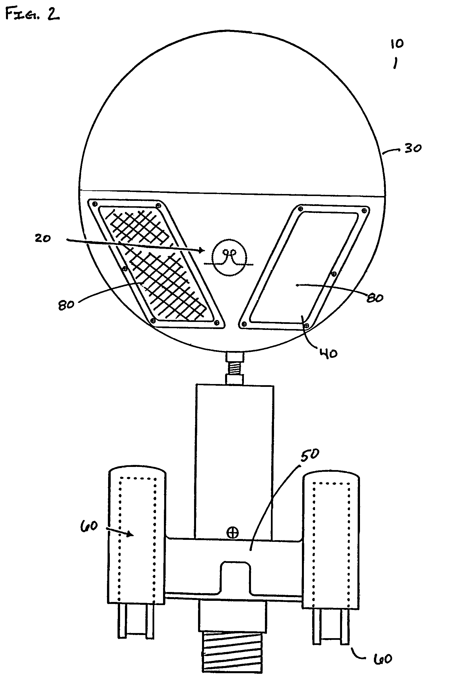 Flagpole beacon