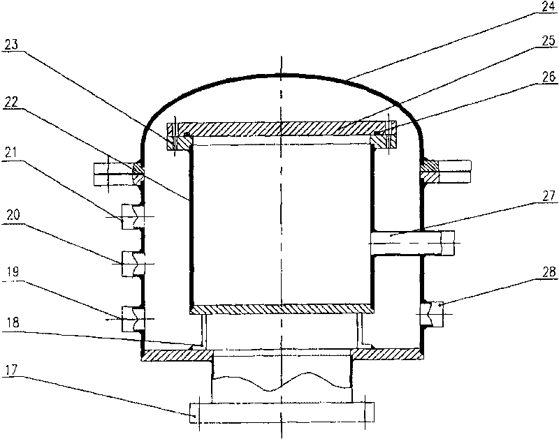 Device and method for detecting leak rate of O type rubber sealing ring used for spaceflight