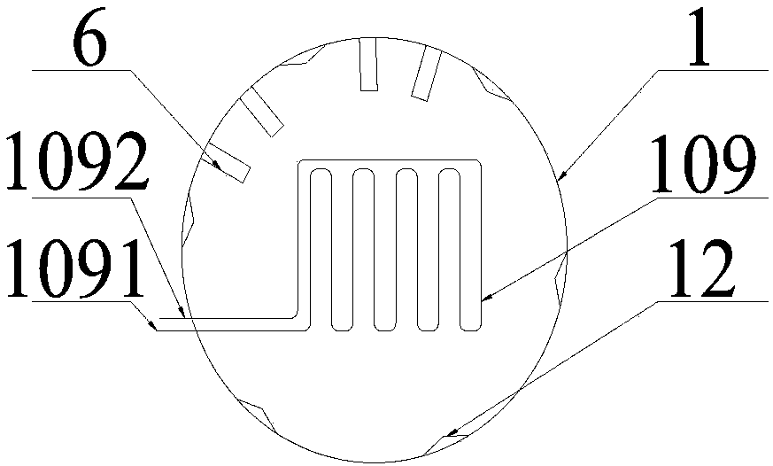 Stirring device for dissolved paste of chlorophyll and with temperature controlling function