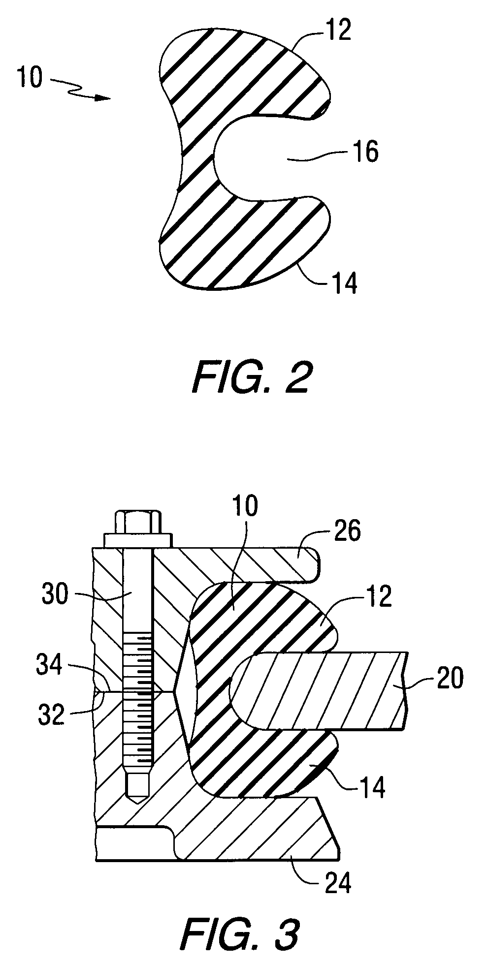 Clamp member for a marine propulsion device