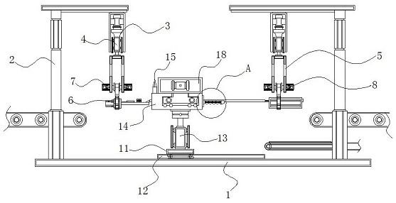 Assembly equipment with threading function for assembling automobile tire pressure sensor