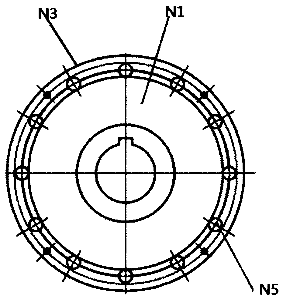 Weighing tank feeding pipe device and use method thereof