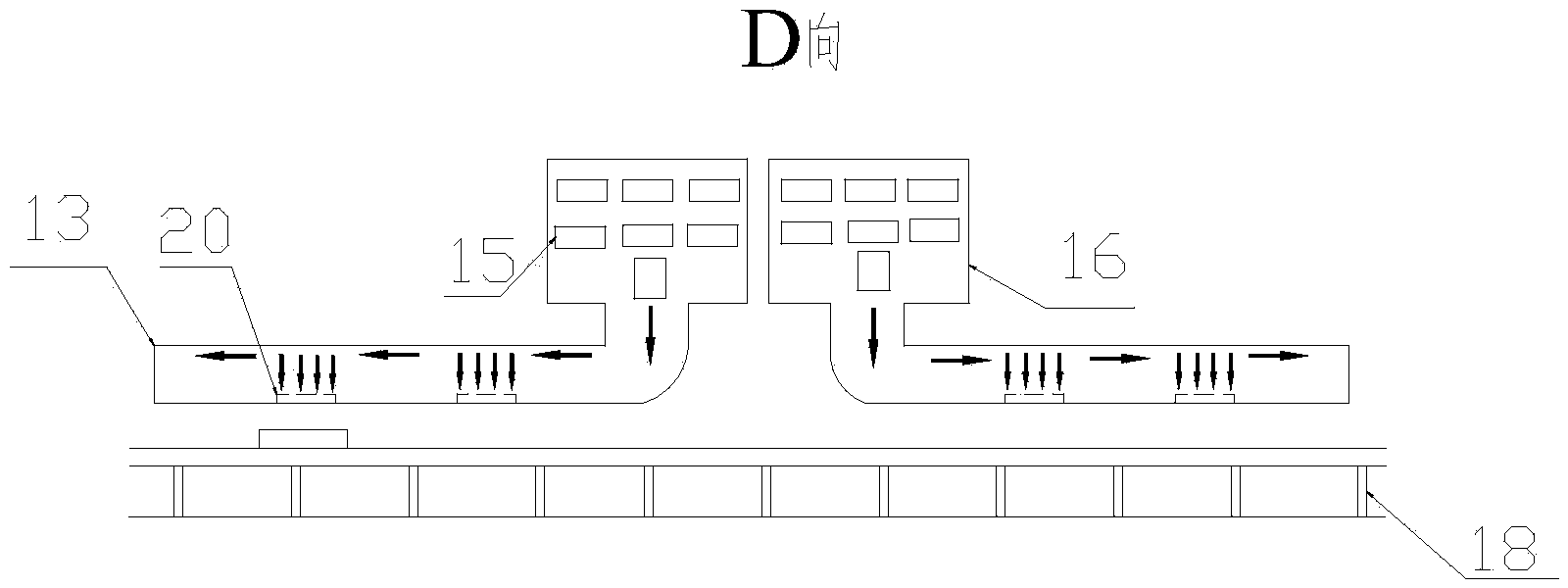 Latex pillow production line