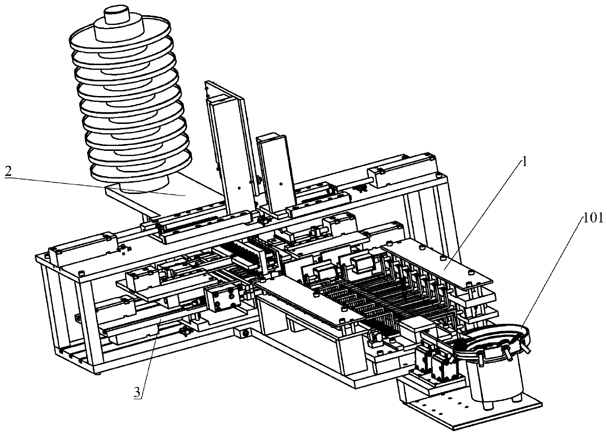 Beading structure of a fully automatic beading machine