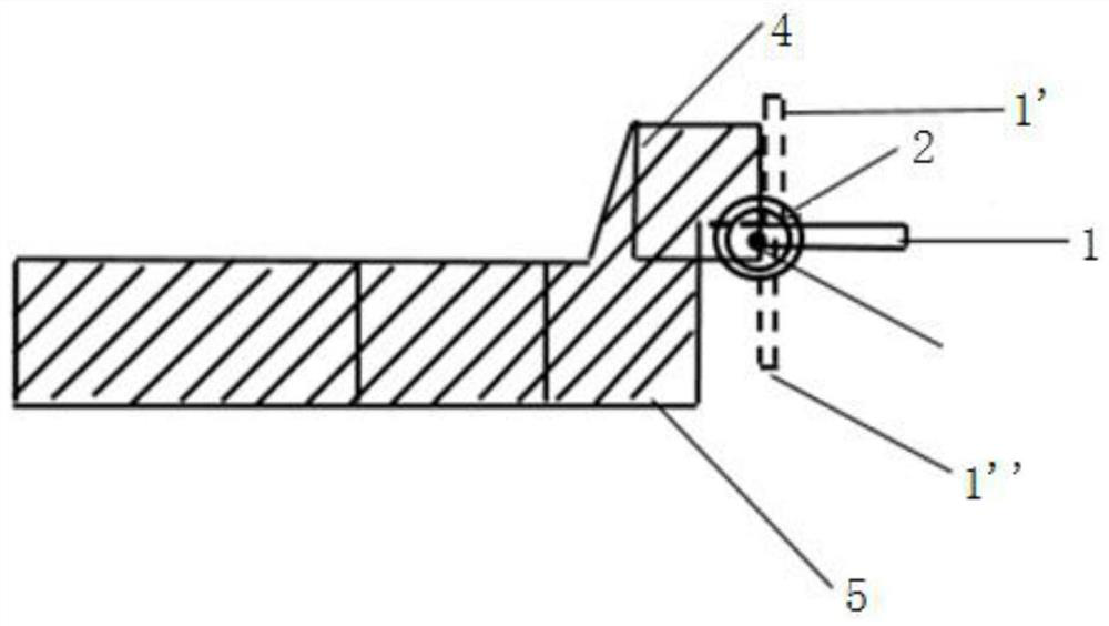 Shaft connection type bar alignment and protection device and working method thereof