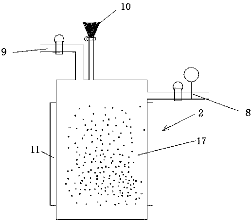 Integrated sewage treatment system and application method thereof