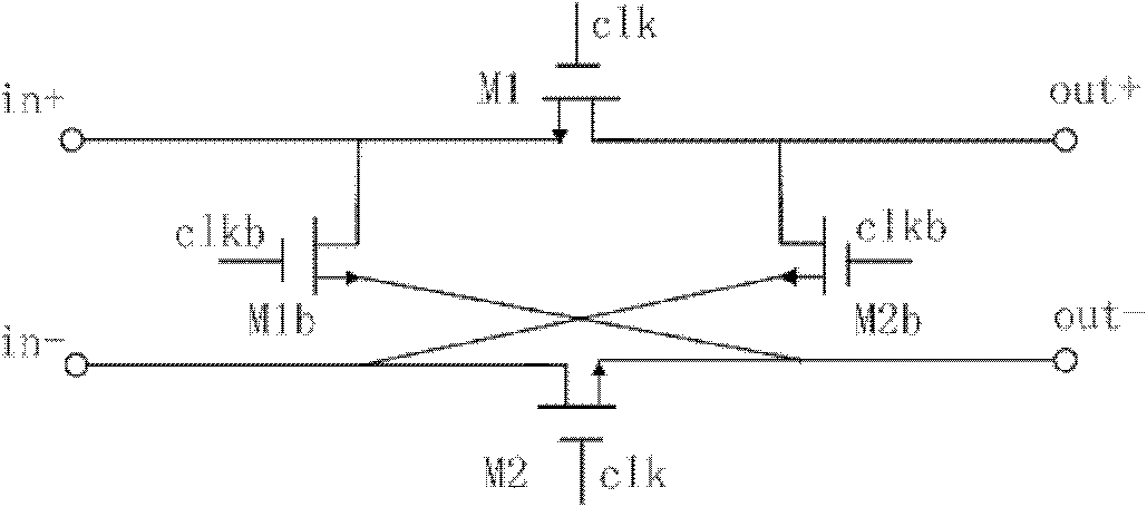 Two-stage fully-differential low-noise low-offset chopping operational amplifier