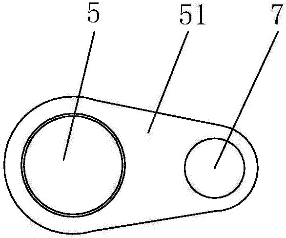 Internal rounding grinding tool for turbine bearing cylinder blades