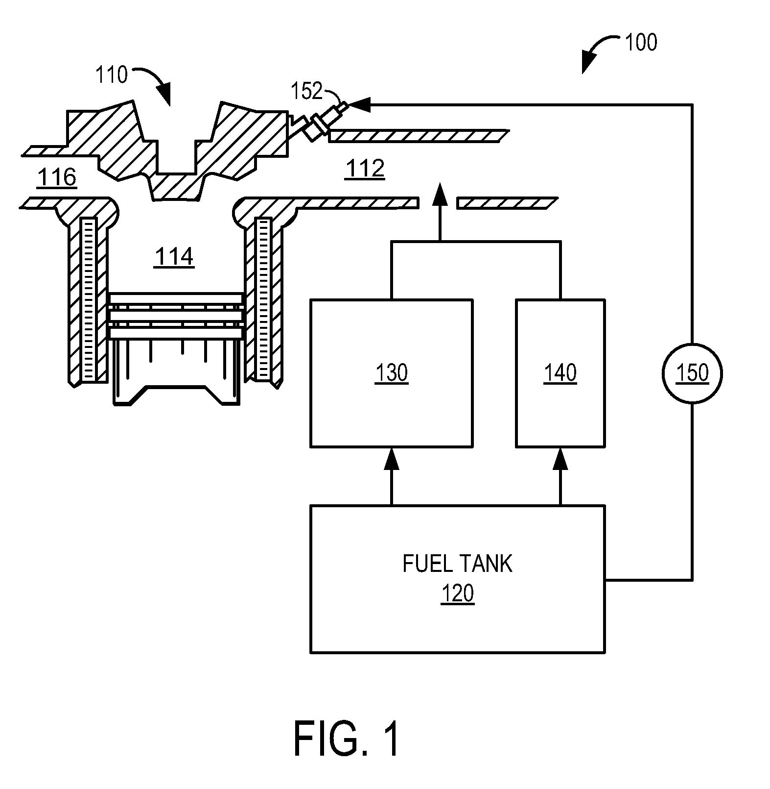 Multi-path evaporative purge system for fuel combusting engine