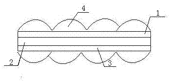 Method for manufacturing special-shaped comfortable and warm-keeping double-size quilt