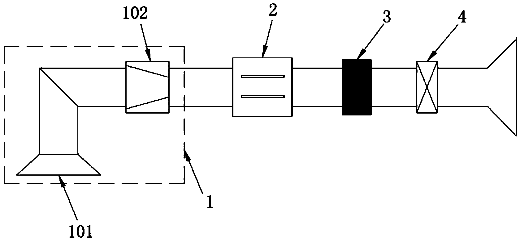 Centralized cooking oil fume treating and recycling system