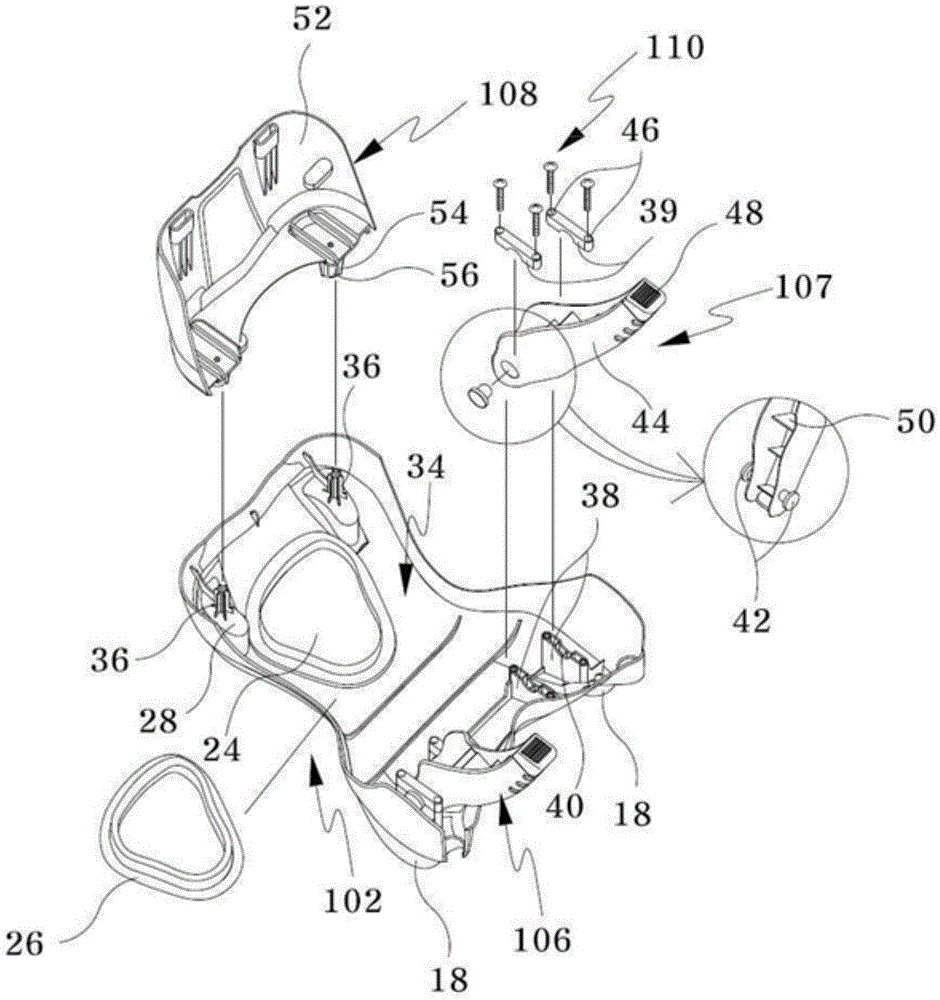 Foldable Infant Cleaning Assist Device