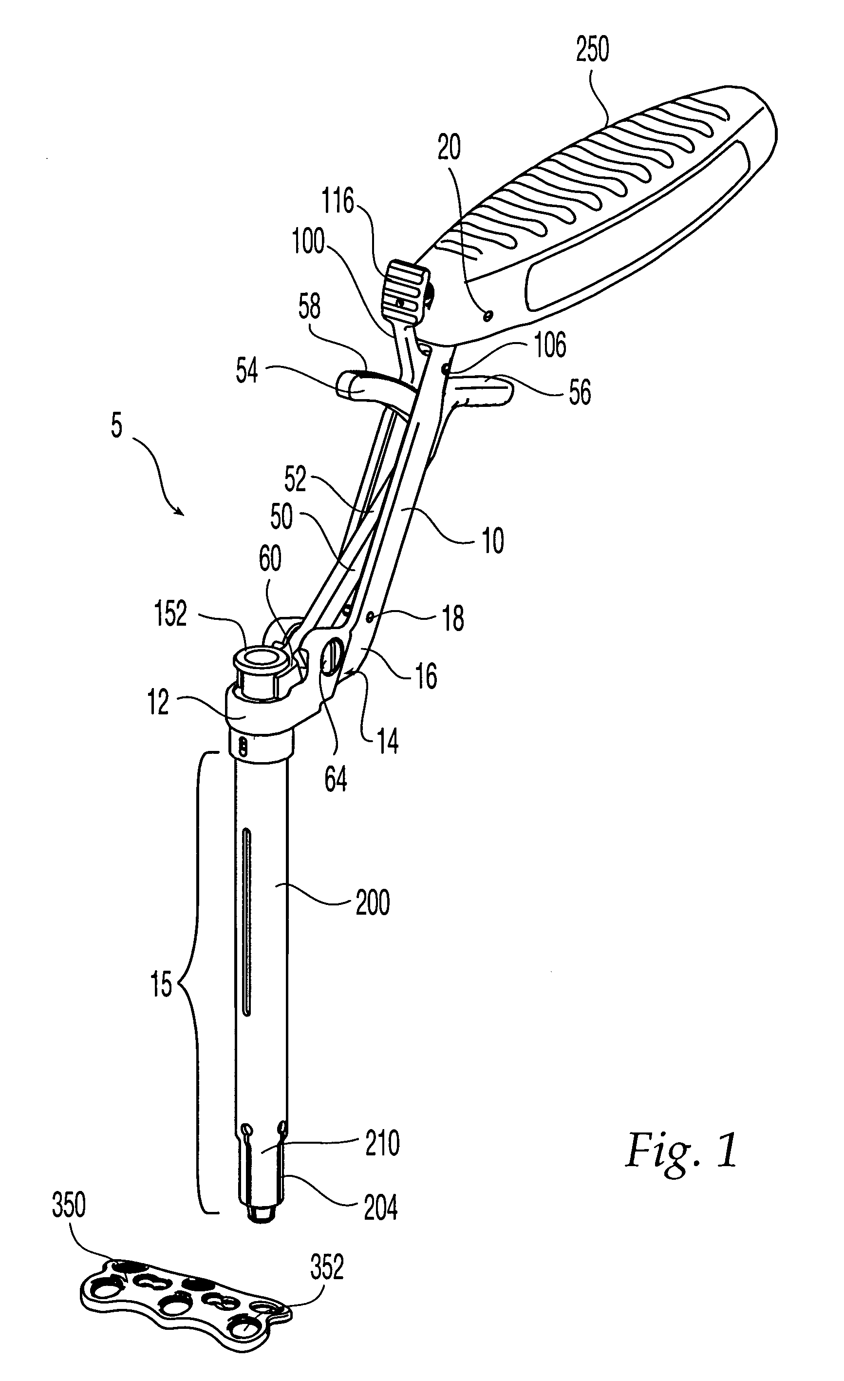 Quick-release drill-guide assembly for bone-plate