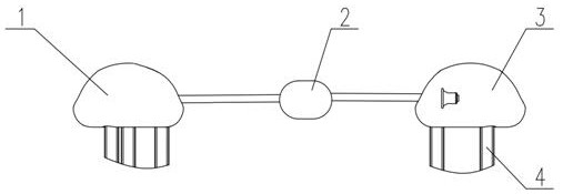 Novel extra-high voltage direct current isolation switch shielding device