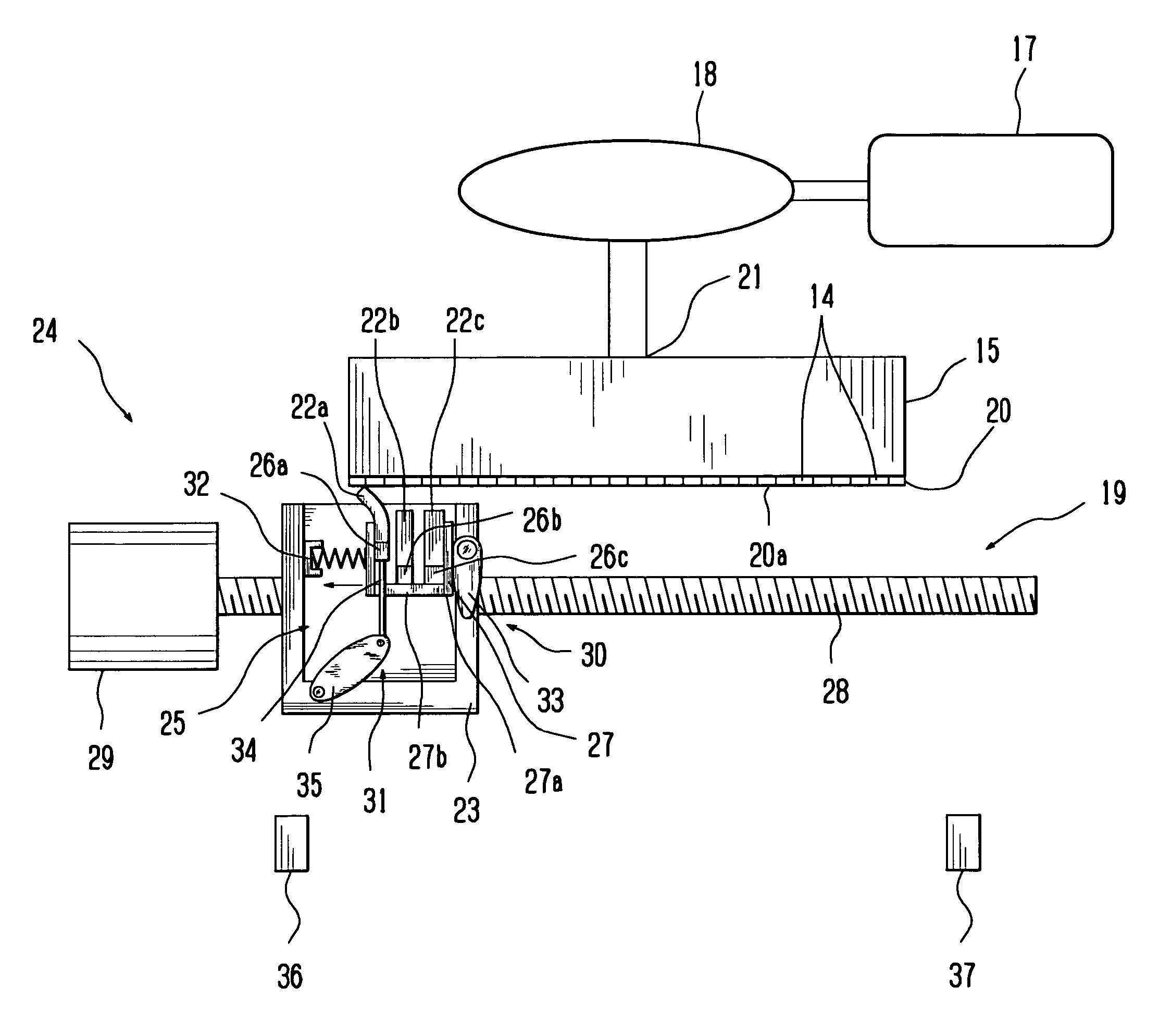 Ink jet recording head maintenance apparatus and ink jet recording apparatus