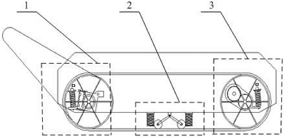 Novel suspension system for tracked mobile robot