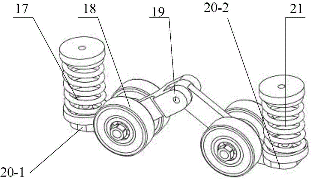 Novel suspension system for tracked mobile robot