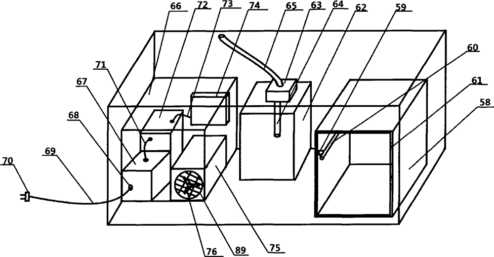 Operating table for comminuted fracture operation