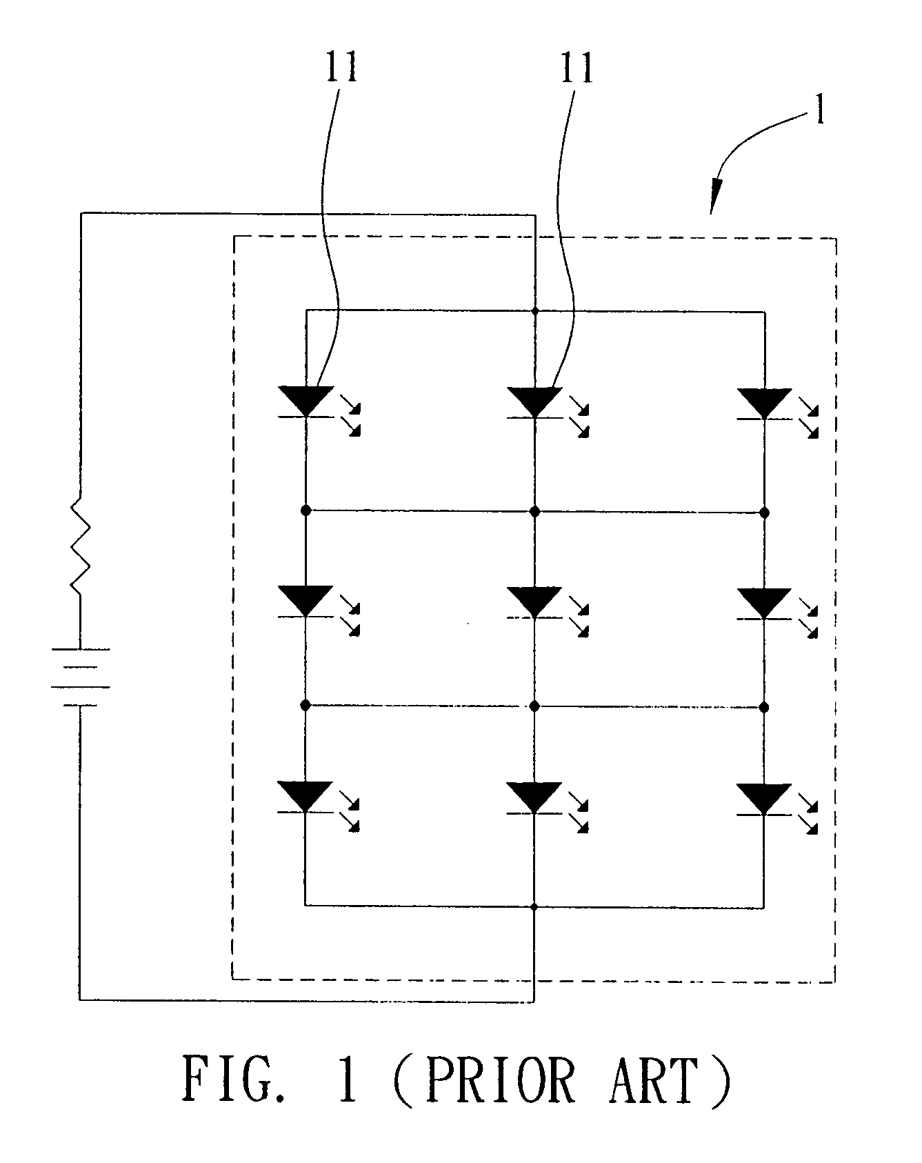 Resistance balance circuit